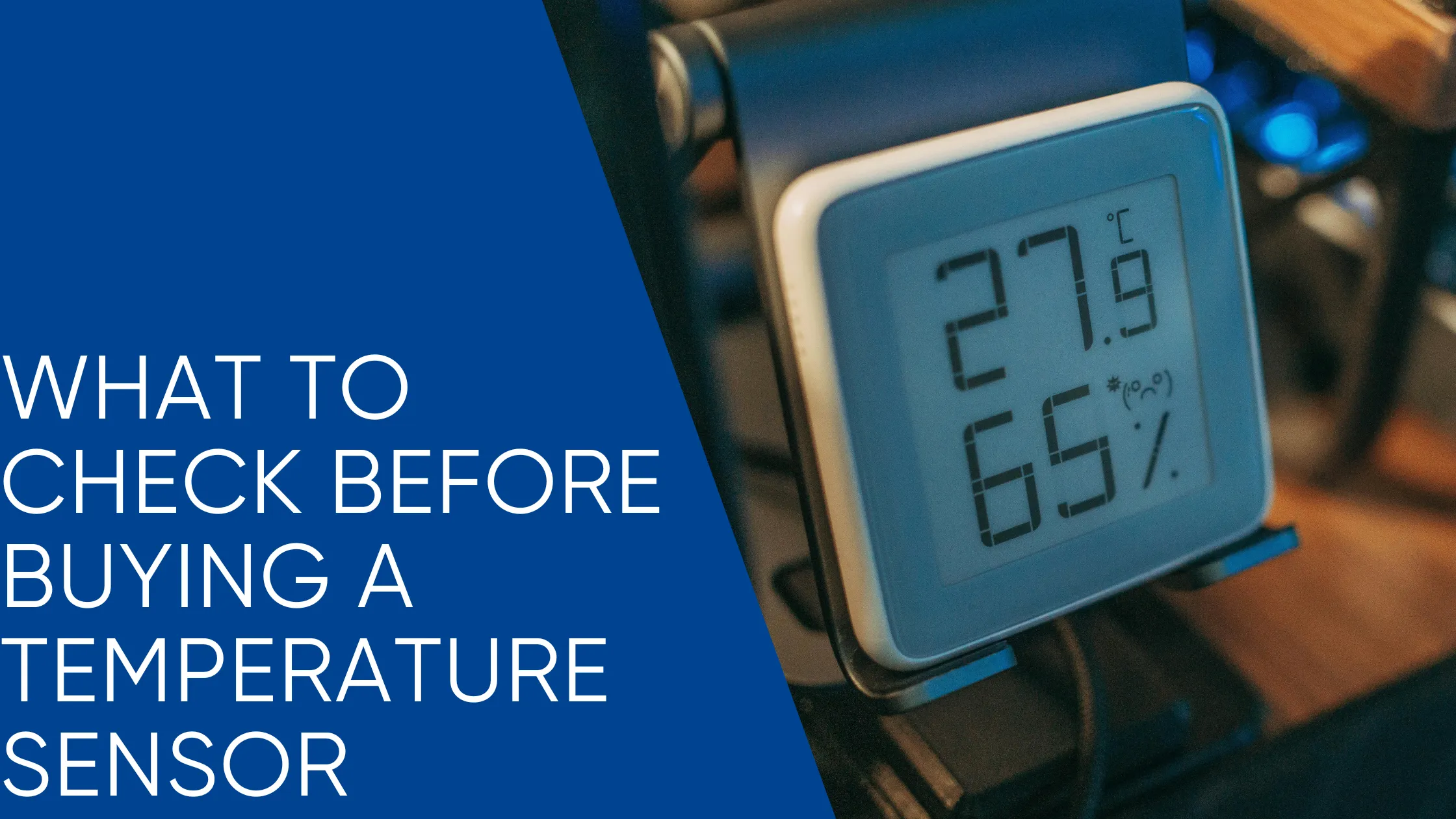 What to Check Before Buying a Temperature Sensor for Your Application